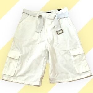 Marx And Dutch belted White Shorts Size 32